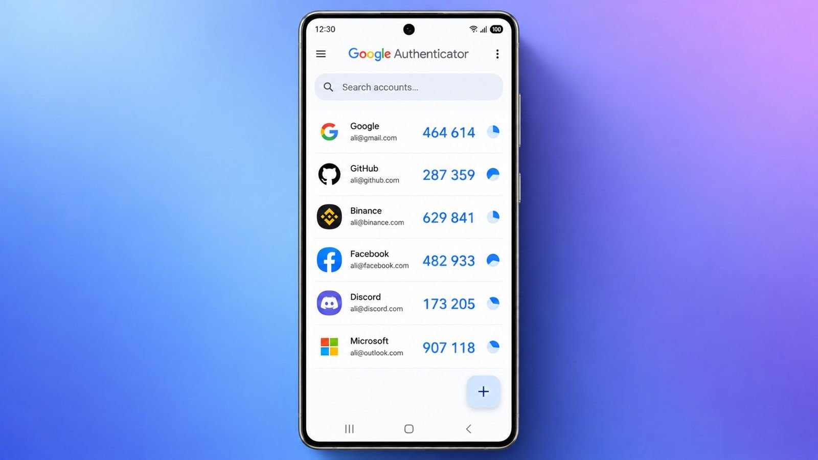back up Google Authenticator